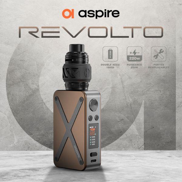 Du nouveaux chez aspire, le Kit Revolto 