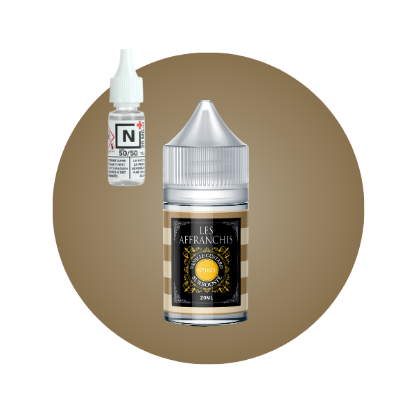 E-LIQUIDE VANILLE CUSTARD N°1823 (30 ml, Kit 3 mg/ml, 50/50) - Photo 1