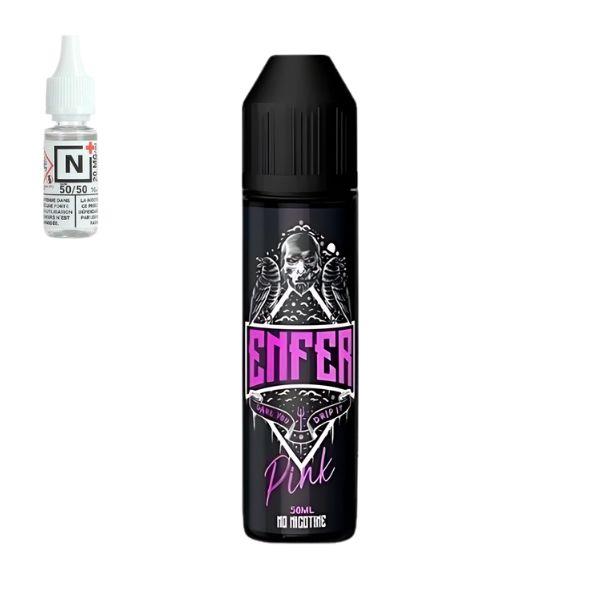 E-LIQUIDE ENFER PINK (50 ml, 3 mg/ml, 30/70) - Photo 1