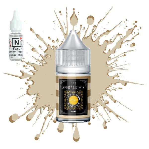 E-LIQUIDE VANILLE CUSTARD N°1823 (30 ml, Kit 3 mg/ml, 50/50) - Photo 1