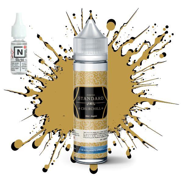 E-LIQUIDE CHURCHILL (80 ml, 3 mg/ml, 30/70) - Photo 1