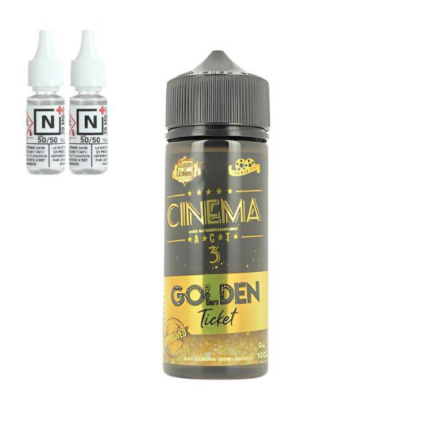 E-LIQUIDE CINEMA 3 (100 ml, 3 mg/ml, 30/70) - Photo 1