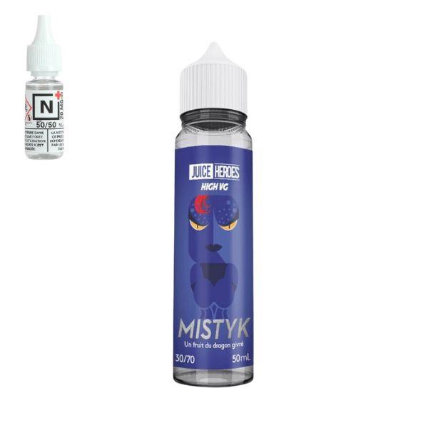 E-LIQUIDE MISTYK (50 ml, 3 mg/ml, 30/70) - Photo 1