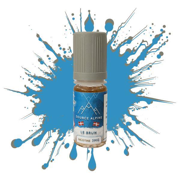 E-LIQUIDE LE BRUN (10 ml, 3 mg/ml, 70/30) - Photo 1