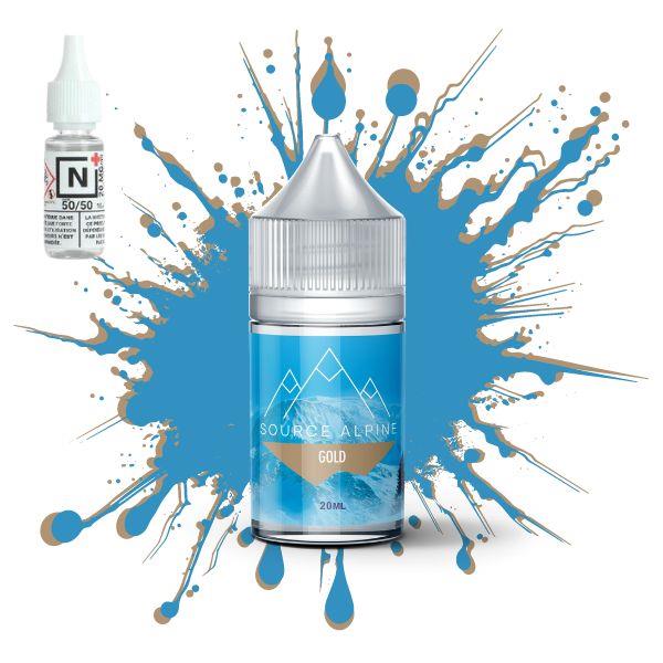 E-LIQUIDE GOLD (30 ml, Kit 3 mg/ml, 50/50) - Photo 1