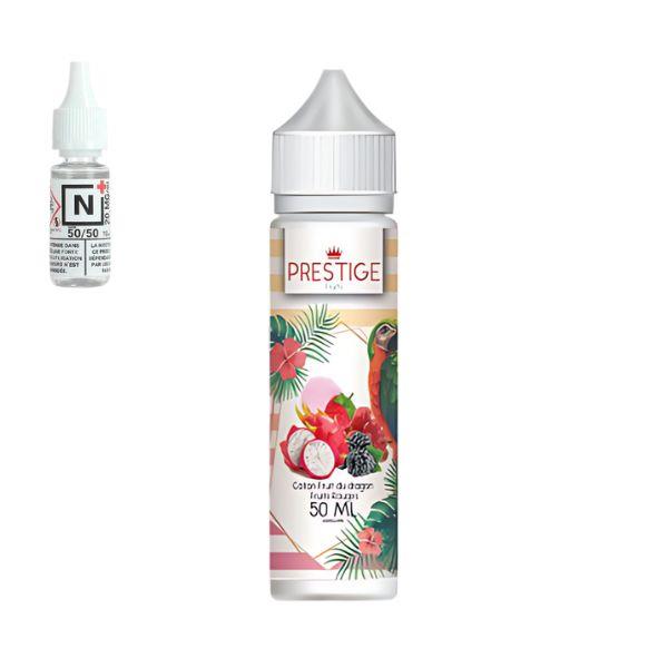 E-LIQUIDE COTON FRUIT DU DRAGON FRUITS ROUGES (50 ml, 3 mg/ml, 50/50) - Photo 1