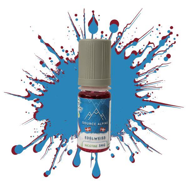 E-LIQUIDE EDELWEISS (10 ml, 3 mg/ml, 70/30) - Photo 1