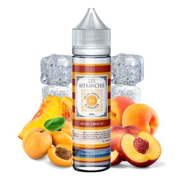 E-LIQUIDE PECHE ABRICOT N°6 (80 ml, 0 mg/ml, 30/70) - Photo 1