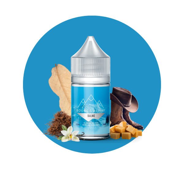 E-LIQUIDE BALME (30 ml, 0 mg/ml, 50/50) - Photo 1