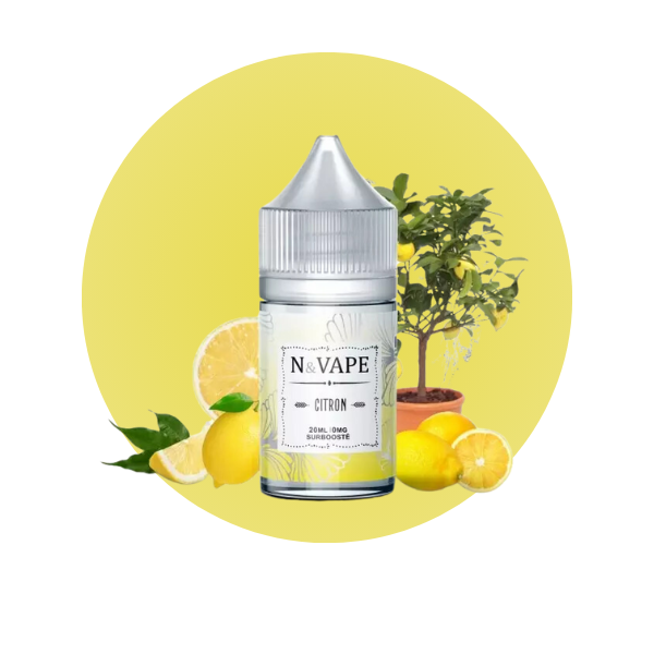 E-LIQUIDE CITRON (30 ml, 0 mg/ml, 50/50) - Photo 1