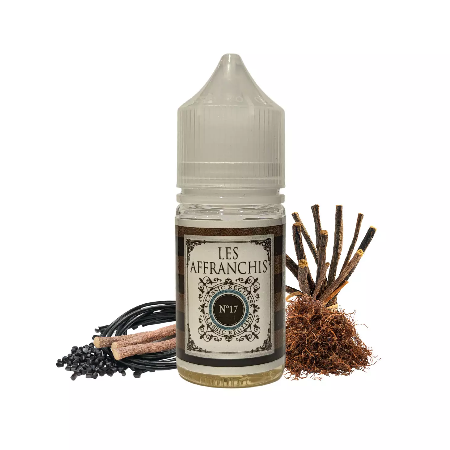 E-LIQUIDE CLASSIC REGLISSE N°17 (30 ml, 0 mg/ml, 50/50) - Photo 1