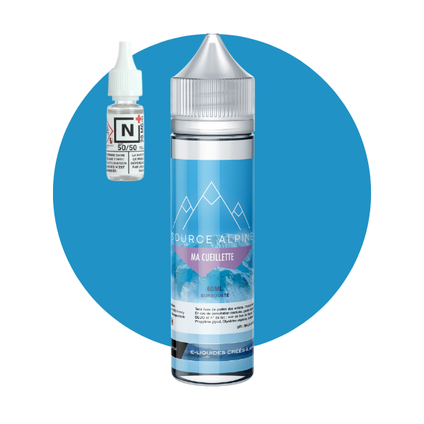 E-LIQUIDE MA CUEILLETTE (80 ml, 3 mg/ml, 30/70) - Photo 1