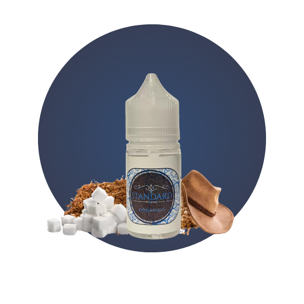 E-LIQUIDE DOMENICO (30 ml, 0 mg/ml, 50/50) - Photo 1