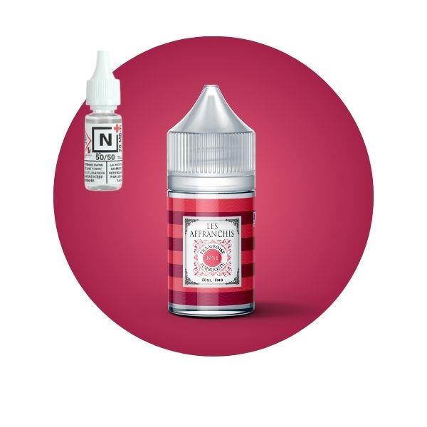 E-LIQUIDE FRAMBOISE N°11 (30 ml, Kit 3 mg/ml, 50/50) - Photo 1