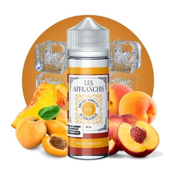 E-LIQUIDE PECHE ABRICOT N°6 (100 ml, 0 mg/ml, 30/70) - Photo 1