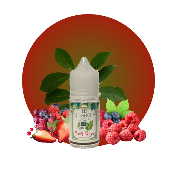 E-LIQUIDE FRUITS ROUGES VG (30 ml, 0 mg/ml, 50/50) - Photo 1