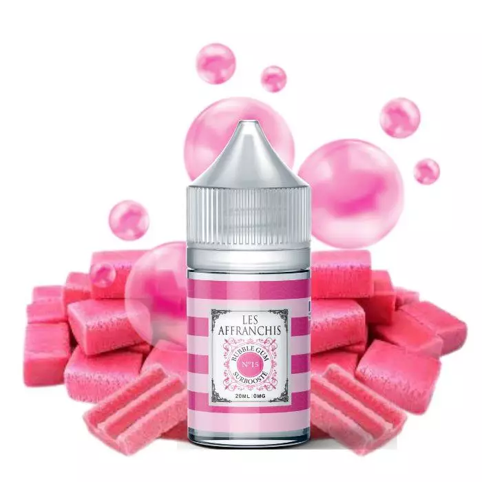 E-LIQUIDE BUBBLE GUM N°15 (30 ml, 0 mg/ml, 50/50) - Photo 1