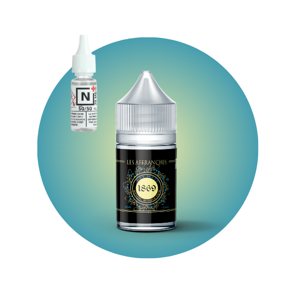 E-LIQUIDE KEY WEST N°1869 (30 ml, Kit 3 mg/ml, 50/50) - Photo 1