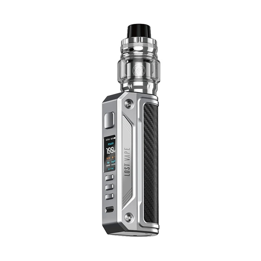 KIT THELEMA SOLO - LOST VAPE (Stainless Steel/Carbon Fiber) - Photo 1