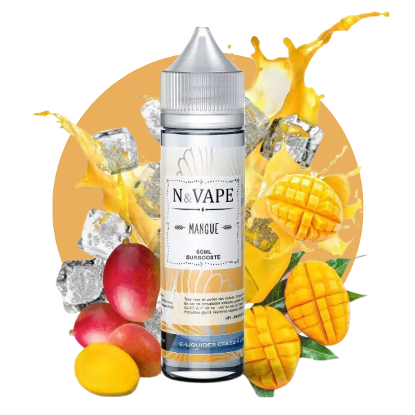 E-LIQUIDE MANGUE ICE (80 ml, 0 mg/ml) - Photo 1