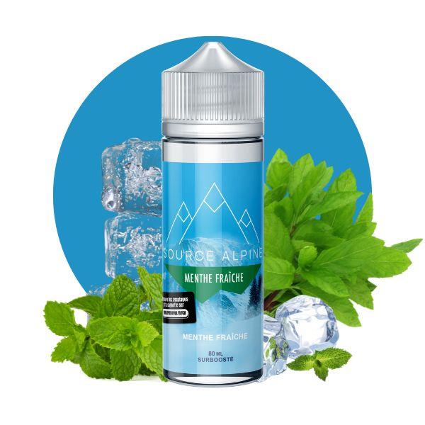 E-LIQUIDE MENTHE FRAICHE (100 ml, 0 mg/ml, 30/70) - Photo 1