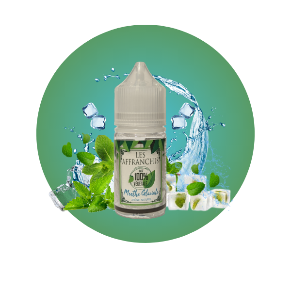 E-LIQUIDE MENTHE GLACIALE VG (30 ml, 0 mg/ml, 50/50) - Photo 1