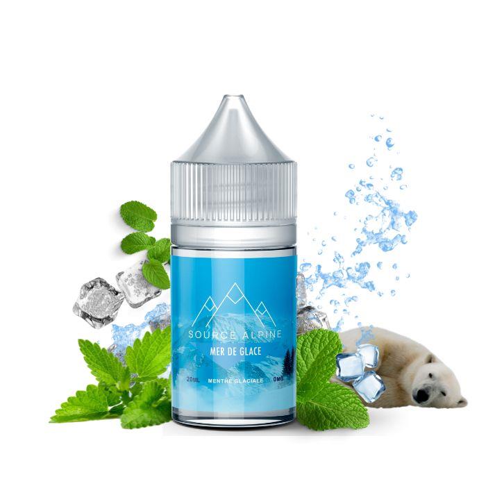 E-LIQUIDE MER DE GLACE (30 ml, 0 mg/ml, 50/50) - Photo 1