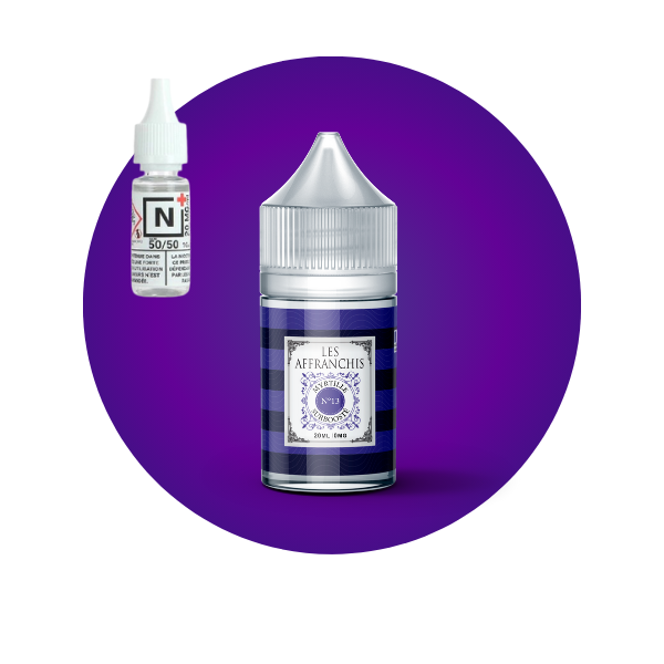 E-LIQUIDE MYRTILLE N°13 (30 ml, Kit 3 mg/ml, 50/50) - Photo 1