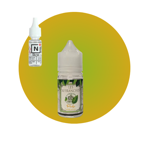 E-LIQUIDE PECHE VG (30 ml, Kit 3 mg/ml, 50/50) - Photo 1