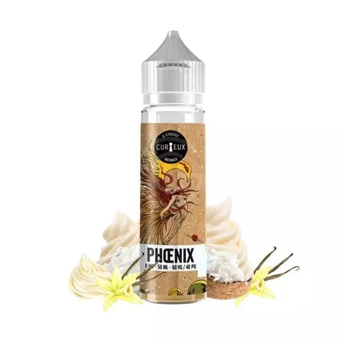 E-LIQUIDE PHOENIX - CURIEUX (50 ml, 0 mg/ml, 40/60) - Photo 1