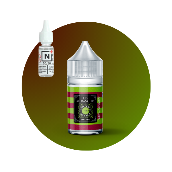 E-LIQUIDE SALADE DE FRUITS N°1828 (30 ml, Kit 3 mg/ml, 50/50) - Photo 1