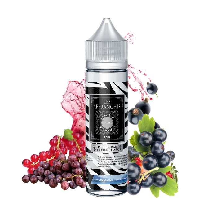 E-LIQUIDE ZANZIBAR N°1961 (80 ml, 0 mg/ml, 30/70) - Photo 1