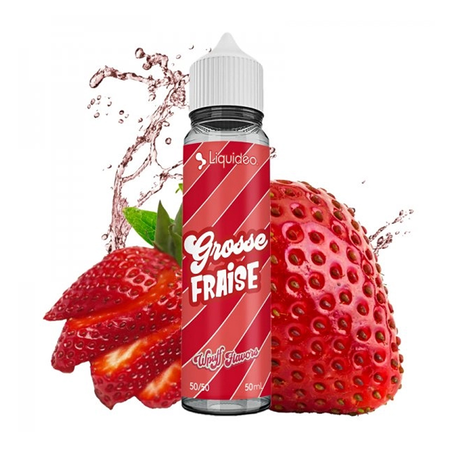 E-LIQUIDE GROSSE FRAISE (50 ml, 0 mg/ml, 50/50) - Photo 1